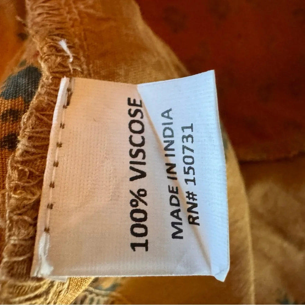 Boho Chic Patchwork Babydoll Dress Size M - Picture 8 of 10